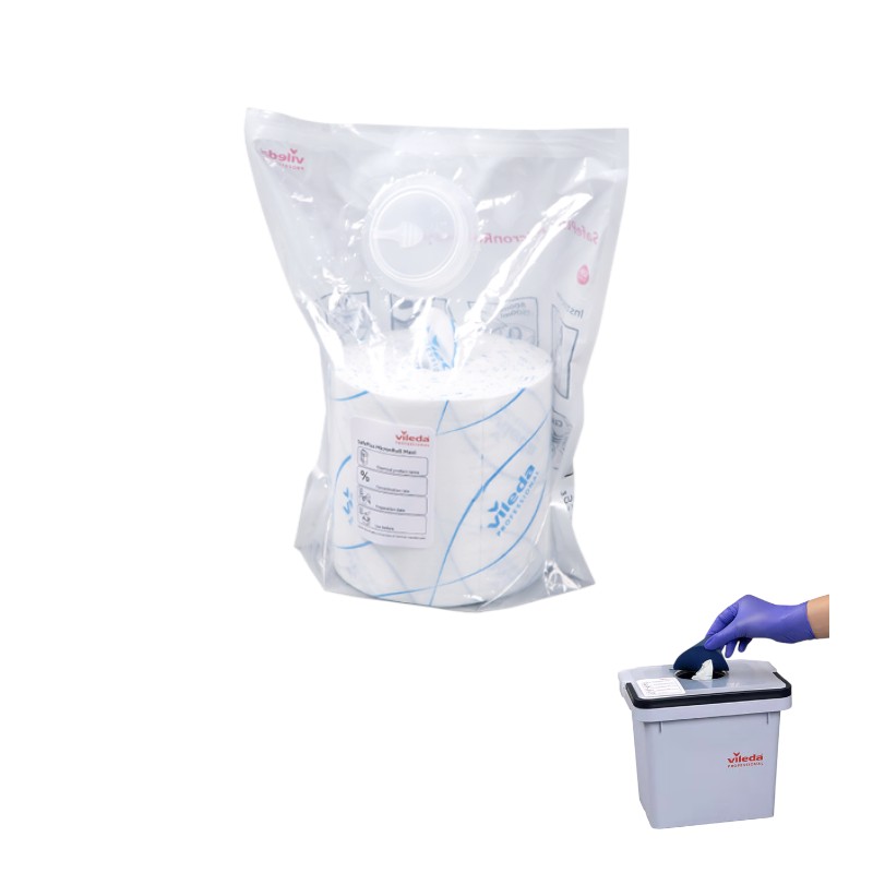 Nachfüllpack Einweg-Mikrofaser-Tücher - SafePlus MicronRoll MAXI - 1x120 Stück